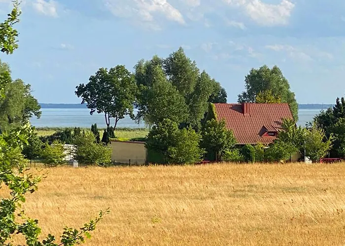 Ferienhaeuser Insel Usedom Haus Milo 5 - Blick Aufs Achterwasser! Whirlpool Und Sauna 펜션